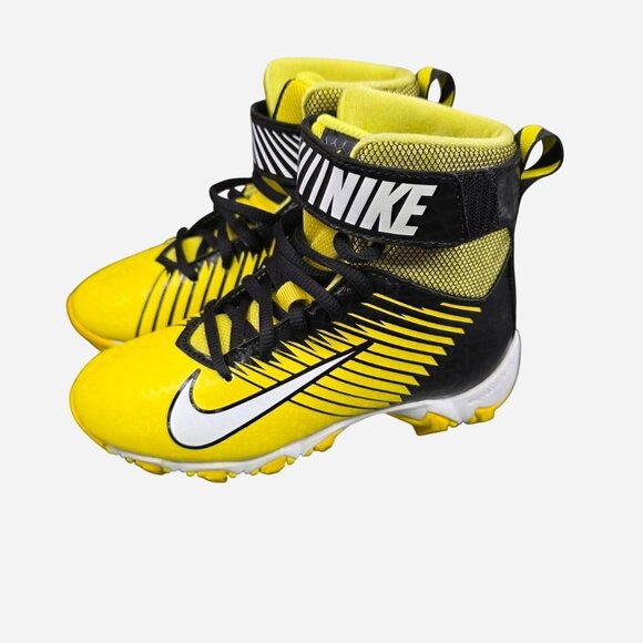 Nike Youth Strike Shark BG Yellow Football Cleats, Size: 12C - Picture 1 of 7
